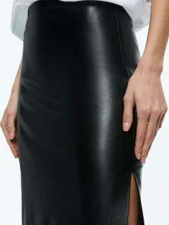 Alice and Olivia MAEVE VEGAN LEATHER MIDI SKIRT *FEATURED SHOPS | FEATURED SHOPS | FEATURED SHOPS | CLOTHING