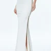 Alice and Olivia MARILYNN EMBELLISHED MAXI SKIRT OFF WHITE*CLOTHING