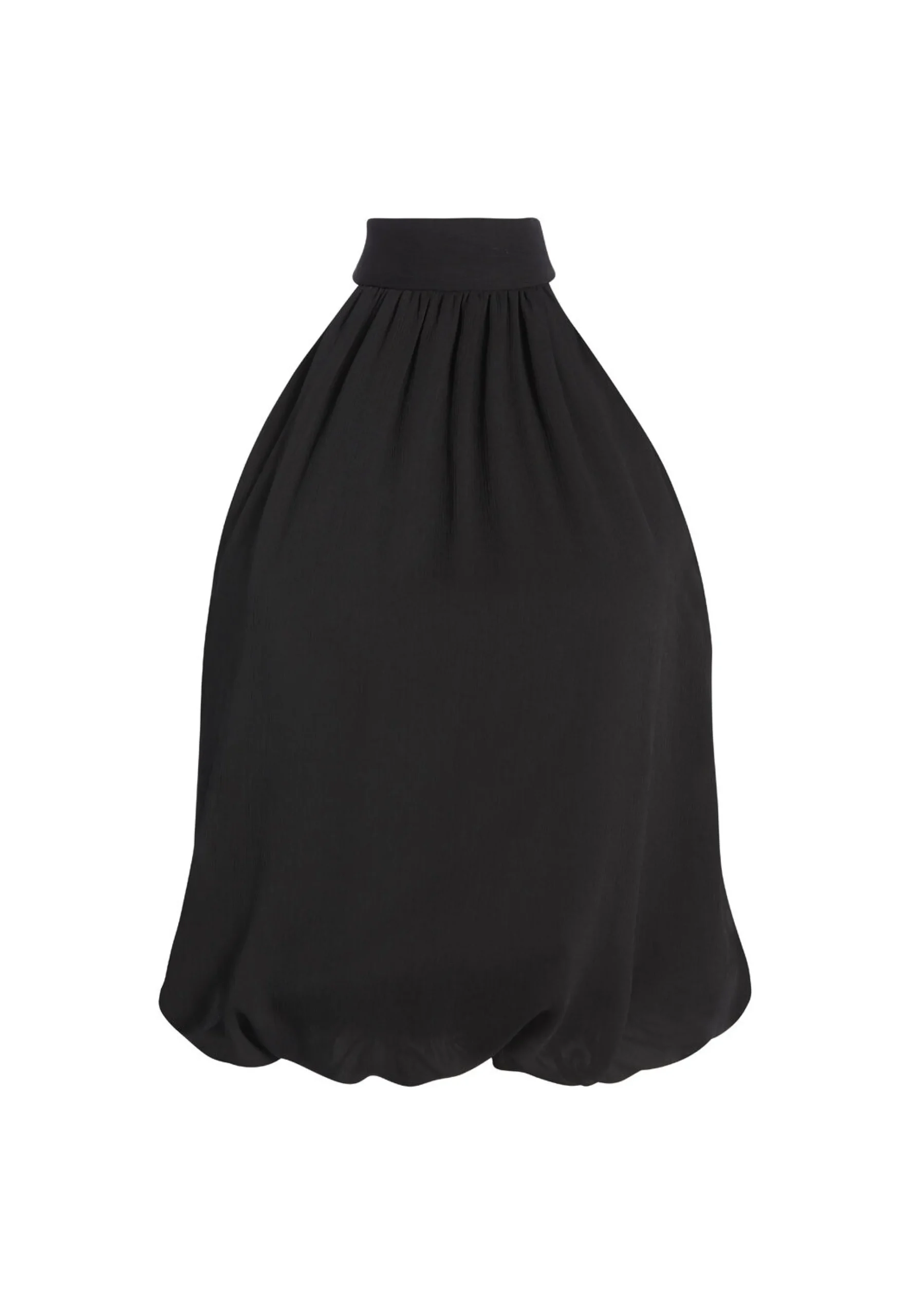 Alice and Olivia MARIS HALTER NECK GATHERED TOP *CLOTHING