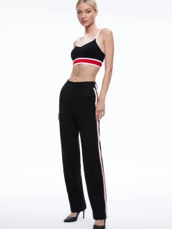 Alice and Olivia MAUDE BRALETTE BLACK/PERFECT RUBY*FEATURED SHOPS | CLOTHING | CLOTHING
