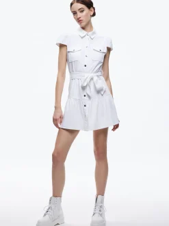 Alice and Olivia MIRANDA MINI DENIM DRESS *FEATURED SHOPS | DRESSES | CLOTHING