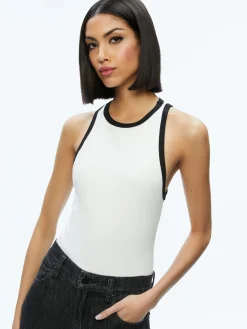Alice and Olivia MIRTHA RACERBACK TANK *FEATURED SHOPS | CLOTHING