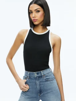 Alice and Olivia MIRTHA RACERBACK TANK *FEATURED SHOPS | CLOTHING