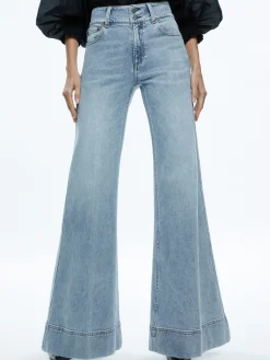 Alice and Olivia MISSA HIGH RISE WIDE LEG JEAN *CLOTHING | CLOTHING
