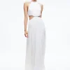 Alice and Olivia MYRTICE EMBELLISHED CUT OUT MAXI DRESS *DRESSES | DRESSES | CLOTHING