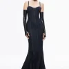 Alice and Olivia NATACHA GODET MAXI DENIM DRESS DARK RINSE*FEATURED SHOPS | DRESSES | DRESSES | CLOTHING