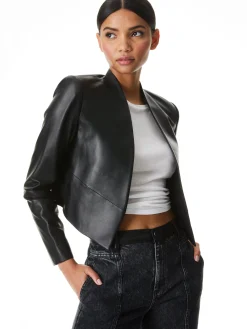 Alice and Olivia NEW HARVEY LEATHER JACKET *FEATURED SHOPS | CLOTHING | CLOTHING