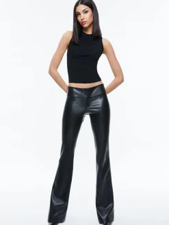 Alice and Olivia OLIVIA VEGAN LEATHER BOOTCUT PANT *FEATURED SHOPS | FEATURED SHOPS | FEATURED SHOPS | CLOTHING