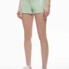 Alice and Olivia OLIVIA VEGAN LEATHER SHORT PISTACHIO*FEATURED SHOPS | CLOTHING