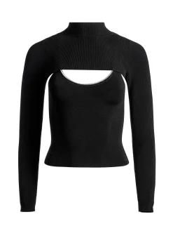 Alice and Olivia ORION KNIT TANK AND SHRUG BLACK*FEATURED SHOPS | CLOTHING | CLOTHING