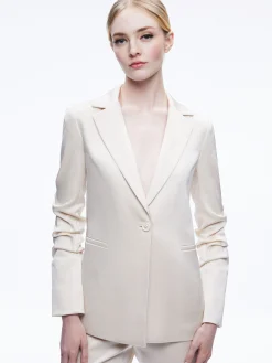 Alice and Olivia PAILEY FTTED NOTCH COLLAR BLAZER + JESSIE SLIM PANT *CLOTHING