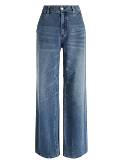 Alice and Olivia PARKER LOW RISE BALLOON LEG JEAN AVERY BLUE*FEATURED SHOPS | CLOTHING | CLOTHING