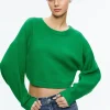 Alice and Olivia POSEY CREWNECK SWEATER *CLOTHING