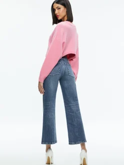 Alice and Olivia POSEY CREWNECK SWEATER *FEATURED SHOPS | CLOTHING