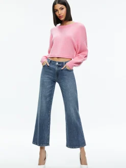 Alice and Olivia POSEY CREWNECK SWEATER *FEATURED SHOPS | CLOTHING