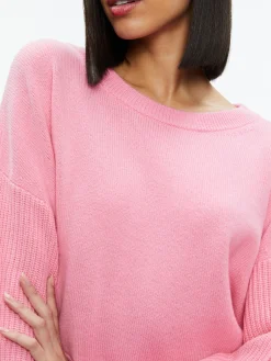 Alice and Olivia POSEY CREWNECK SWEATER *FEATURED SHOPS | CLOTHING