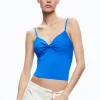 Alice and Olivia RHONA TWIST FRONT TANK *CLOTHING