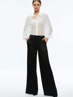 Alice and Olivia ROANNE SHEER BLOUSE *FEATURED SHOPS | FEATURED SHOPS | CLOTHING