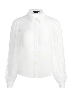 Alice and Olivia ROANNE SHEER BLOUSE *FEATURED SHOPS | FEATURED SHOPS | CLOTHING
