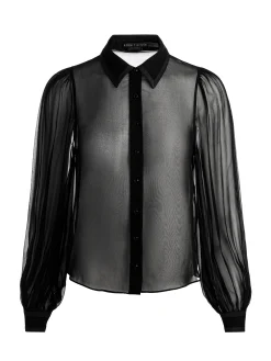 Alice and Olivia ROANNE SHEER BLOUSE *FEATURED SHOPS | CLOTHING