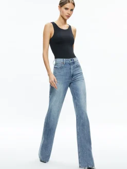 Alice and Olivia ROTHY SLEEVELESS SCULPT BODYSUIT BLACK*FEATURED SHOPS | FEATURED SHOPS | CLOTHING