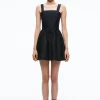 Alice and Olivia SAIGE TIE BACK MINI DRESS *DRESSES | CLOTHING