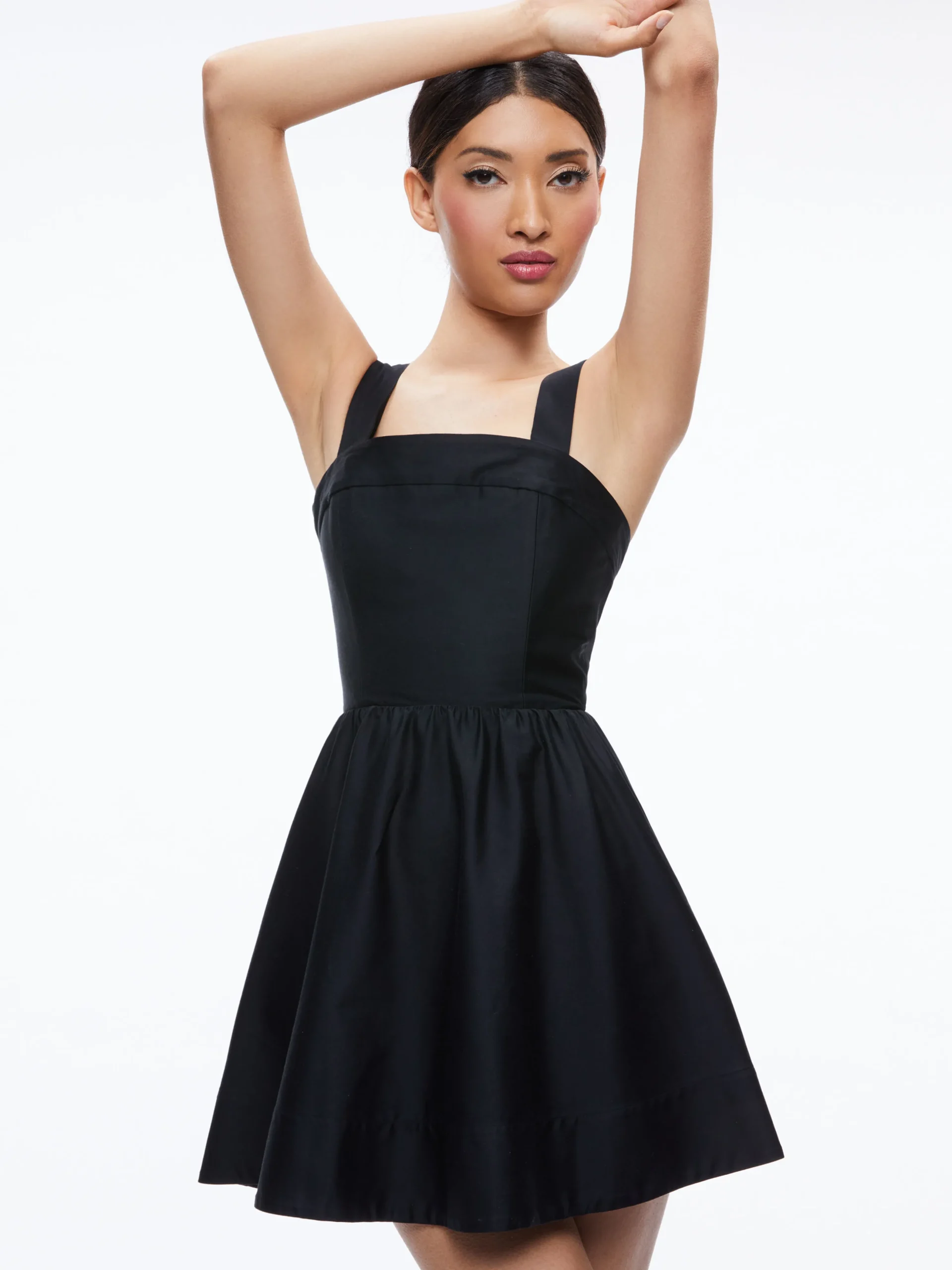 Alice and Olivia SAIGE TIE BACK MINI DRESS *DRESSES | CLOTHING