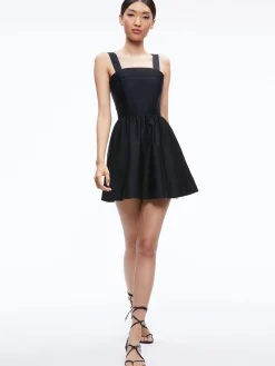 Alice and Olivia SAIGE TIE BACK MINI DRESS *DRESSES | CLOTHING