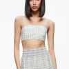 Alice and Olivia SASHA BANDEAU BRA TOP REPUBLIC GEO*CLOTHING
