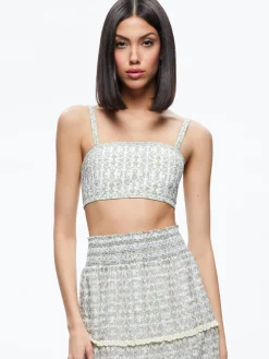 Alice and Olivia SASHA BANDEAU BRA TOP REPUBLIC GEO*CLOTHING