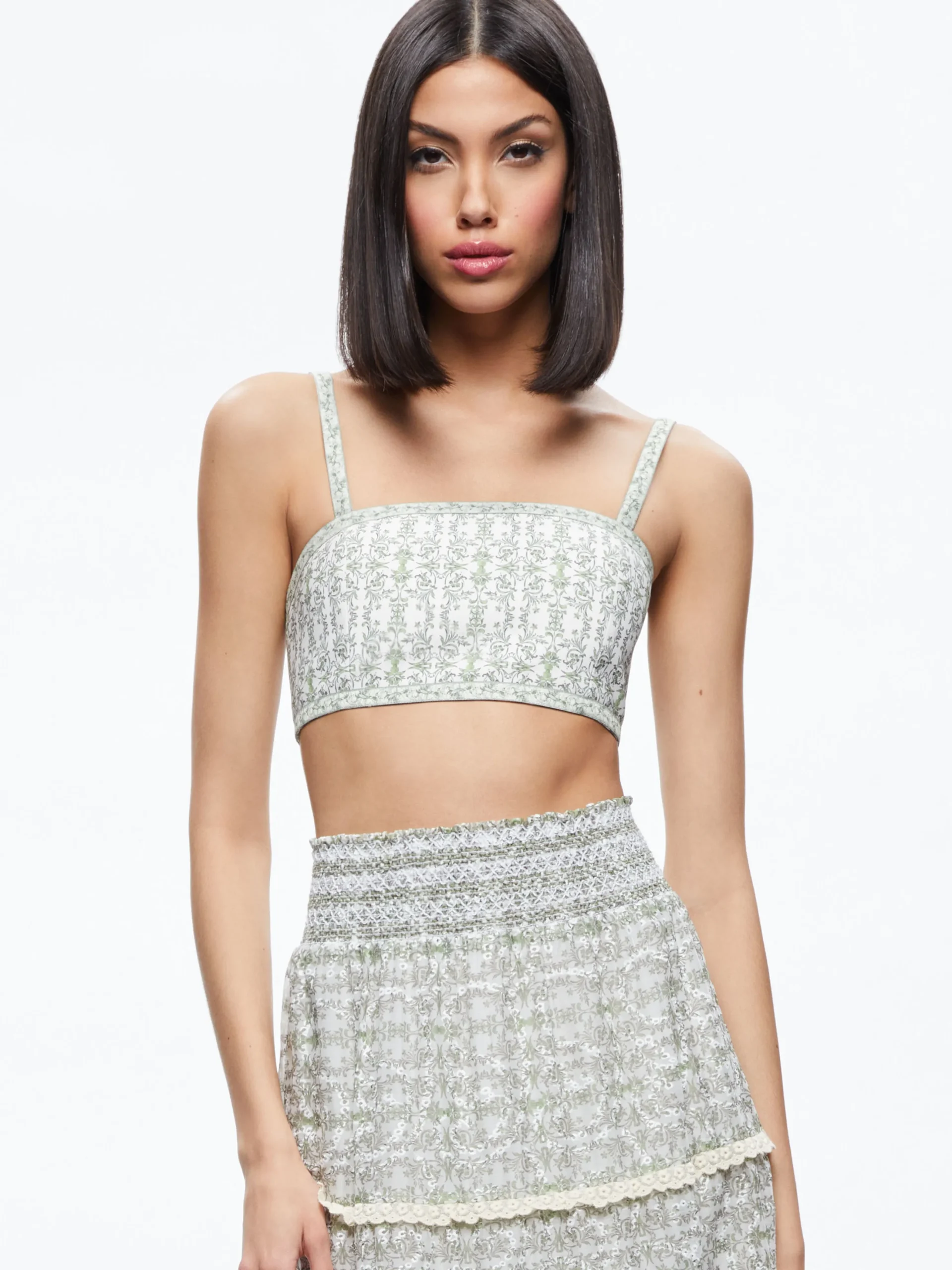 Alice and Olivia SASHA BANDEAU BRA TOP REPUBLIC GEO*CLOTHING