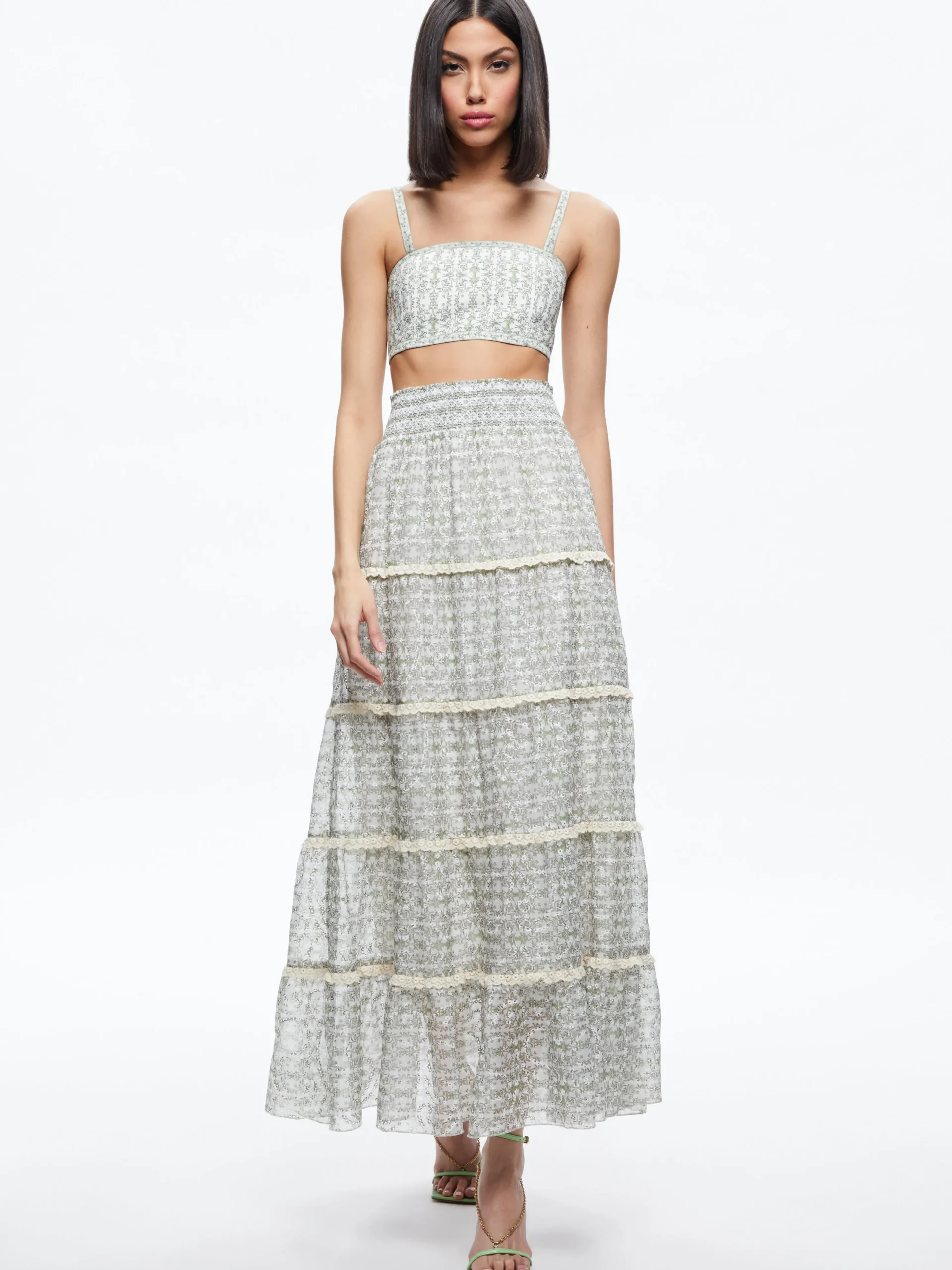 Alice and Olivia SASHA BANDEAU BRA TOP REPUBLIC GEO*CLOTHING