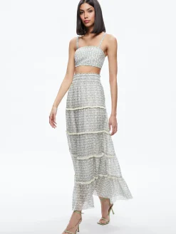 Alice and Olivia SASHA BANDEAU BRA TOP REPUBLIC GEO*CLOTHING