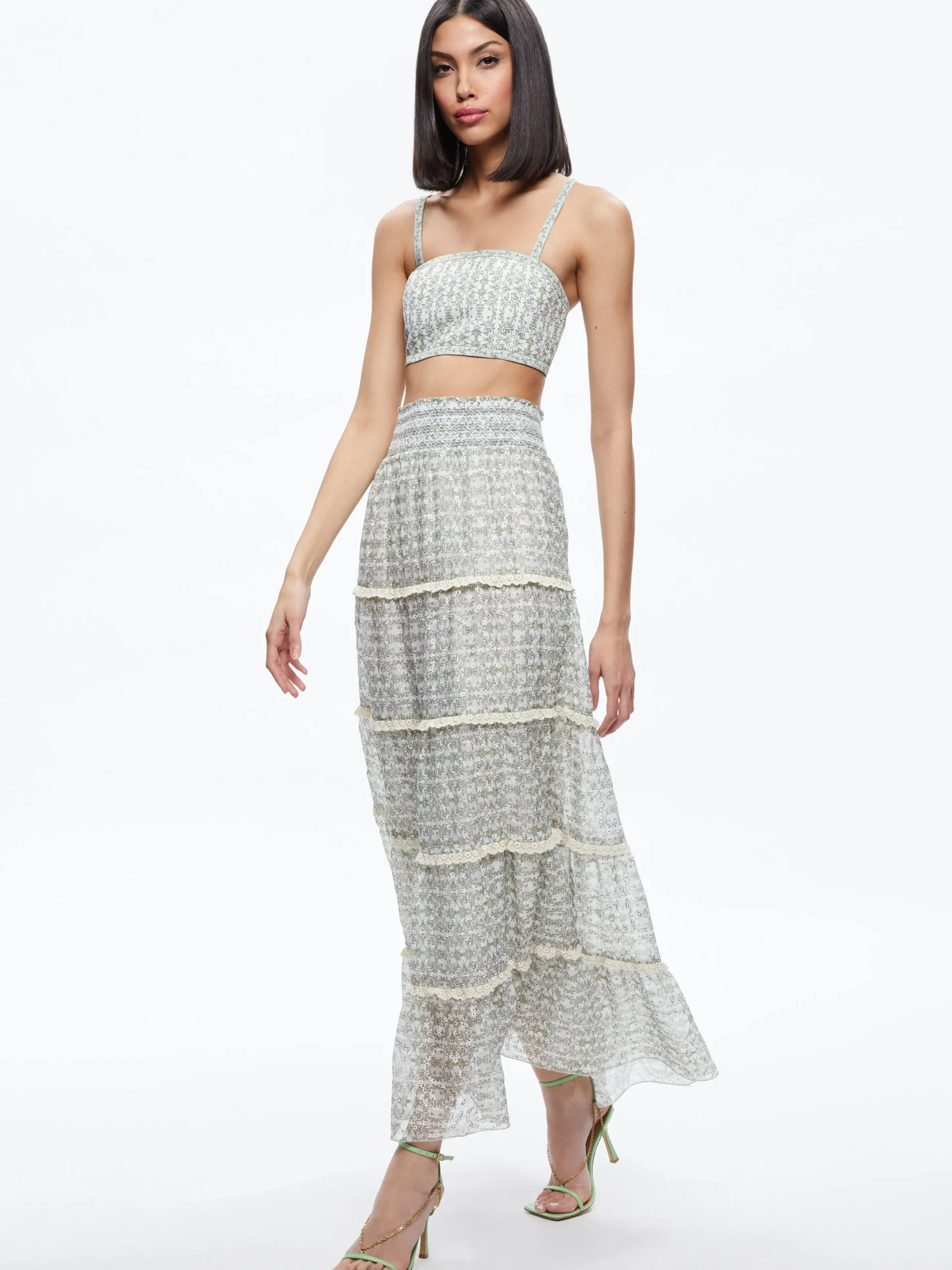 Alice and Olivia SASHA BANDEAU BRA TOP REPUBLIC GEO*CLOTHING