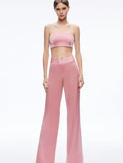Alice and Olivia SASHA THIN STRAP CROP TOP *CLOTHING