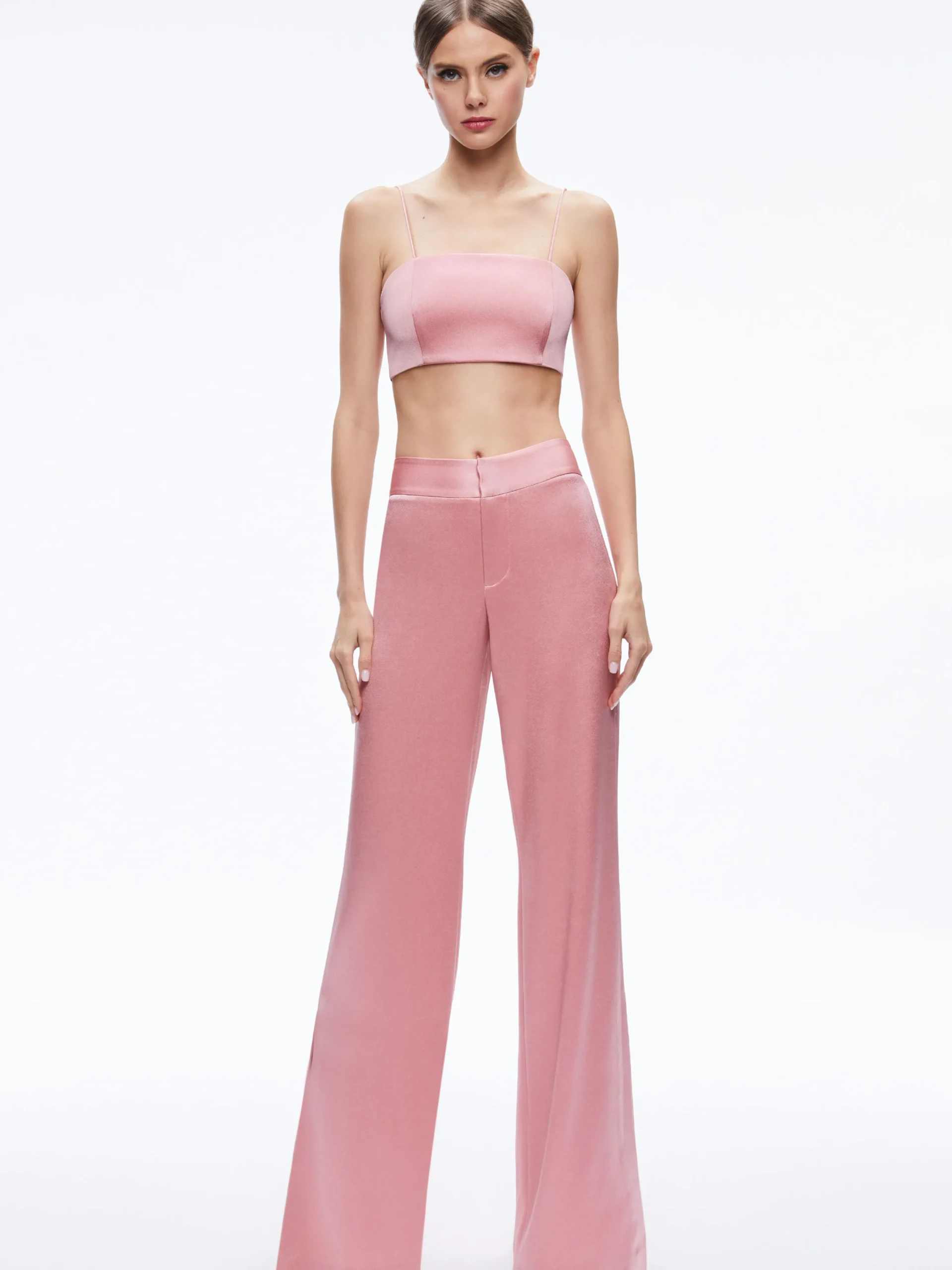 Alice and Olivia SASHA THIN STRAP CROP TOP *CLOTHING