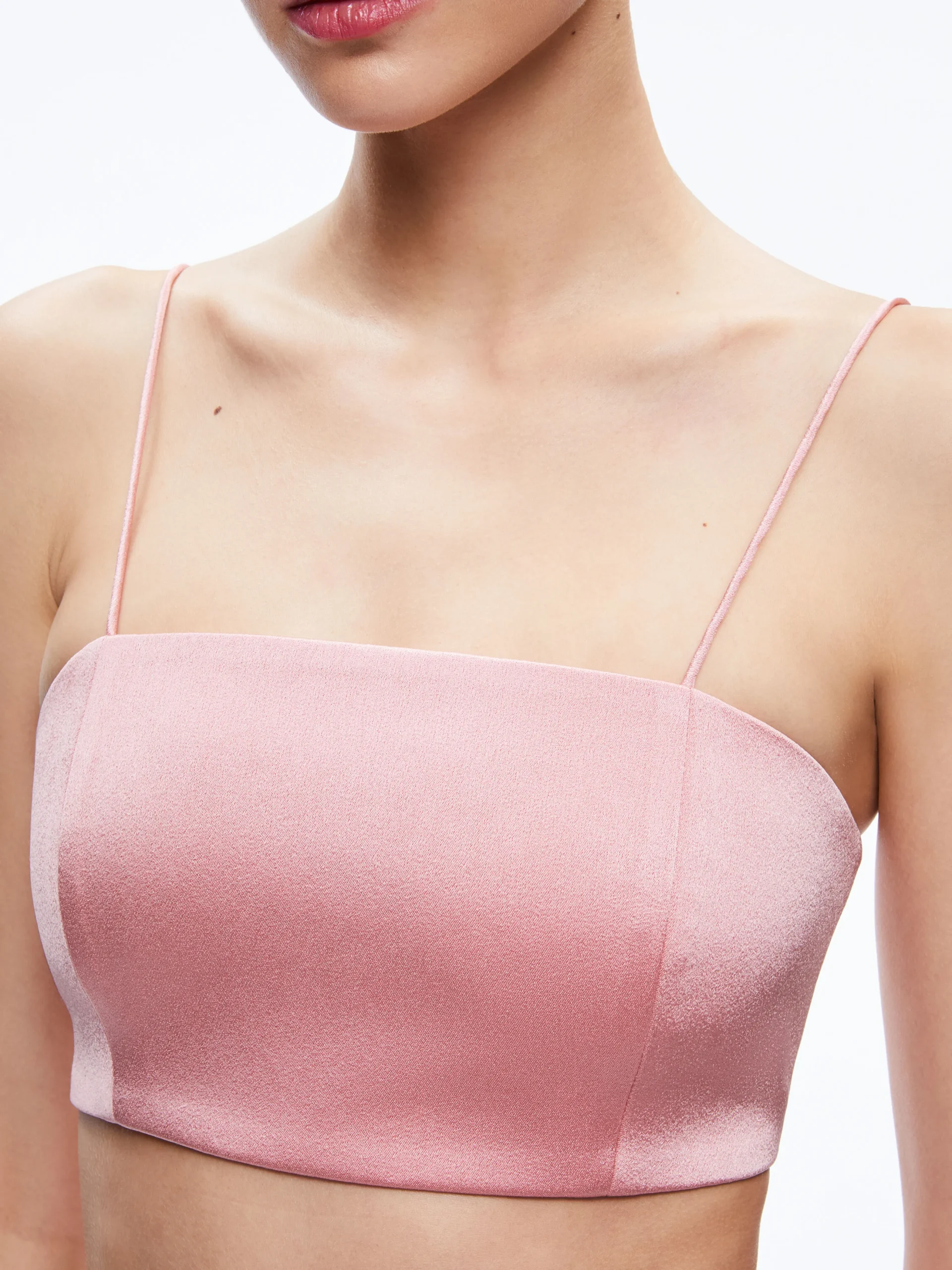 Alice and Olivia SASHA THIN STRAP CROP TOP *CLOTHING