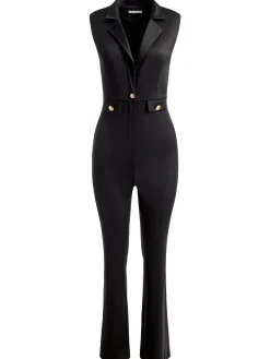 Alice and Olivia SHOSHANNA SLEEVELESS TUXEDO JUMPSUIT BLACK*FEATURED SHOPS | FEATURED SHOPS | CLOTHING