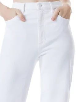 Alice and Olivia SOFIA HIGH RISE BOYFRIEND JEAN WHITE*FEATURED SHOPS | CLOTHING | CLOTHING