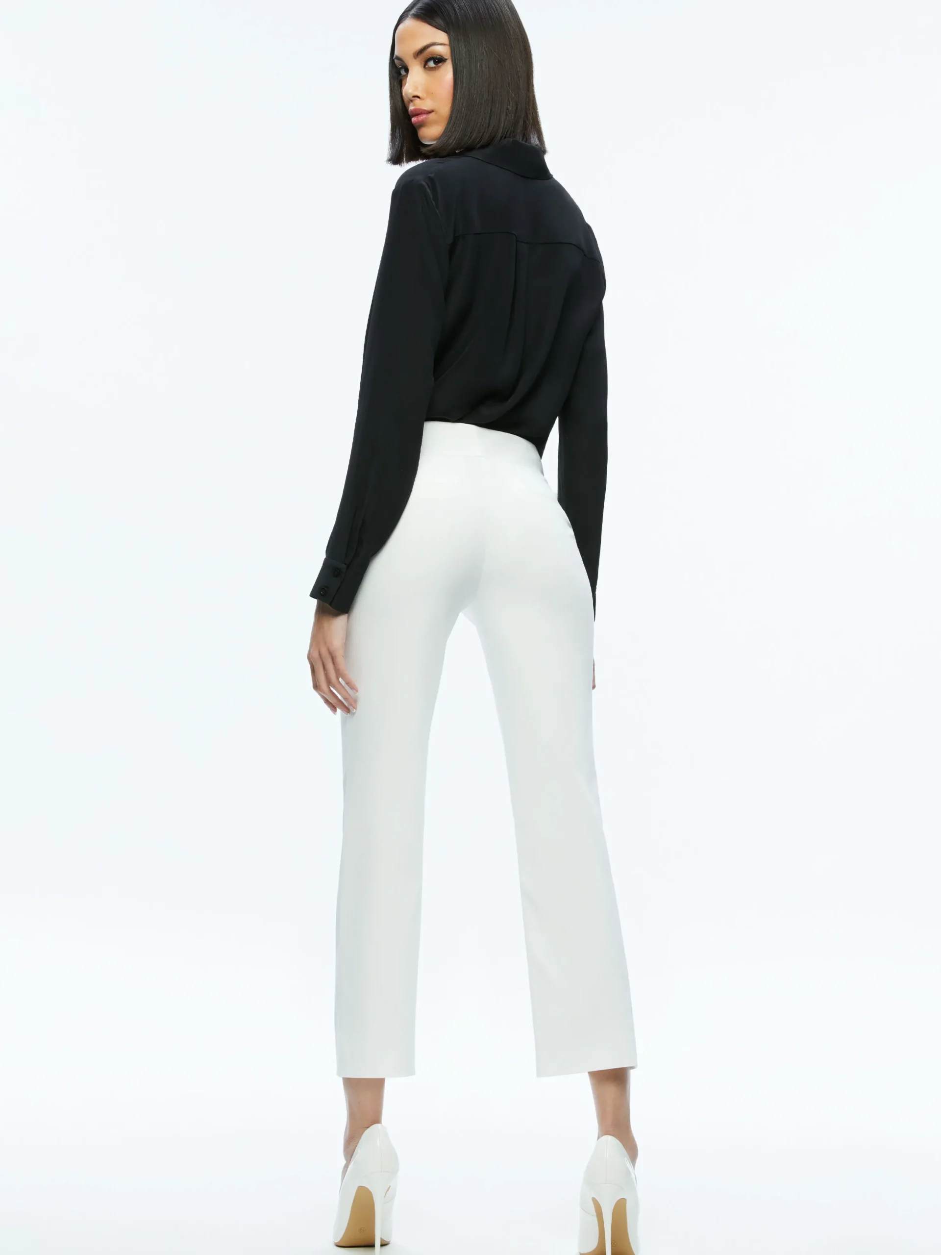 Alice and Olivia STACEY LOW RISE KICK FLARE PANT *FEATURED SHOPS | FEATURED SHOPS | CLOTHING