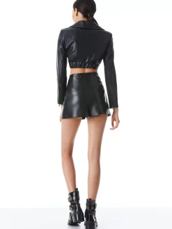 Alice and Olivia STEFFIE VEGAN LEATHER SHORT *FEATURED SHOPS | FEATURED SHOPS | CLOTHING