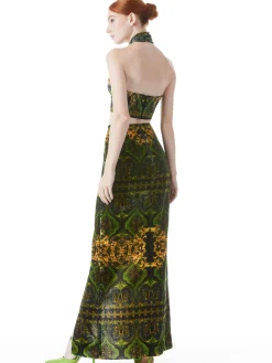 Alice and Olivia STEPHINE MAXI SKIRT RENDEZVOUS/MULTI*CLOTHING