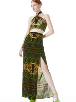 Alice and Olivia STEPHINE MAXI SKIRT RENDEZVOUS/MULTI*CLOTHING