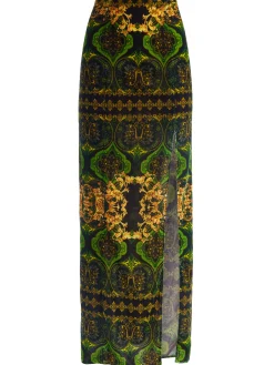 Alice and Olivia STEPHINE MAXI SKIRT RENDEZVOUS/MULTI*CLOTHING