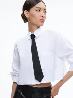 Alice and Olivia TIE BLACK*CLOTHING