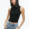 Alice and Olivia TONITA RIBBED TANK *FEATURED SHOPS | CLOTHING