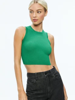 Alice and Olivia TONITA RIBBED TANK *FEATURED SHOPS | CLOTHING | CLOTHING