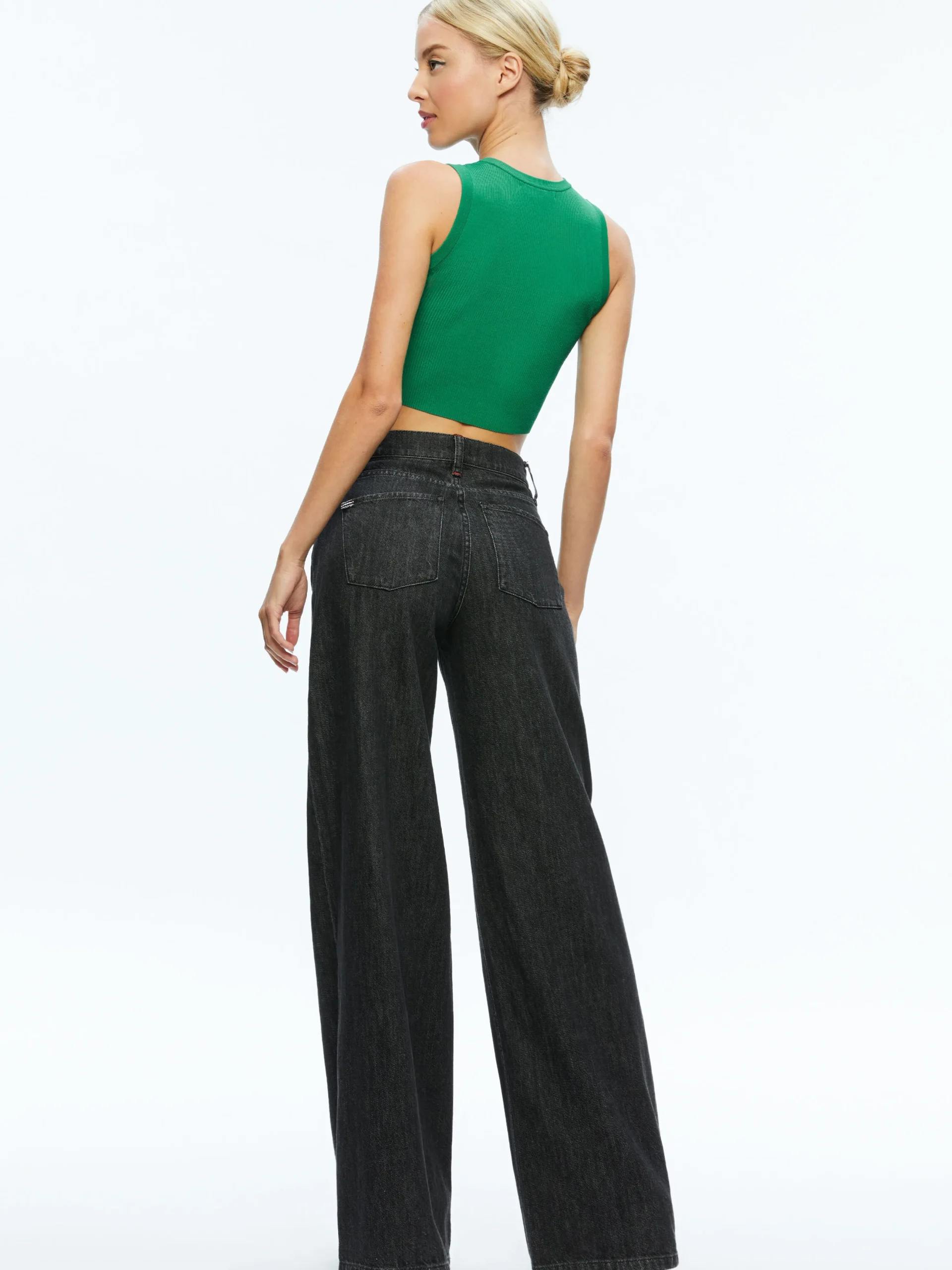 Alice and Olivia TONITA RIBBED TANK *FEATURED SHOPS | CLOTHING | CLOTHING