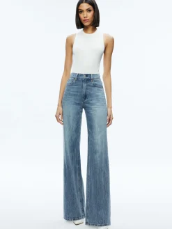 Alice and Olivia TONITA RIBBED TANK *FEATURED SHOPS | FEATURED SHOPS | CLOTHING | CLOTHING