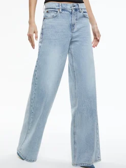 Alice and Olivia TRISH MID RISE BAGGY JEAN *FEATURED SHOPS | CLOTHING | CLOTHING